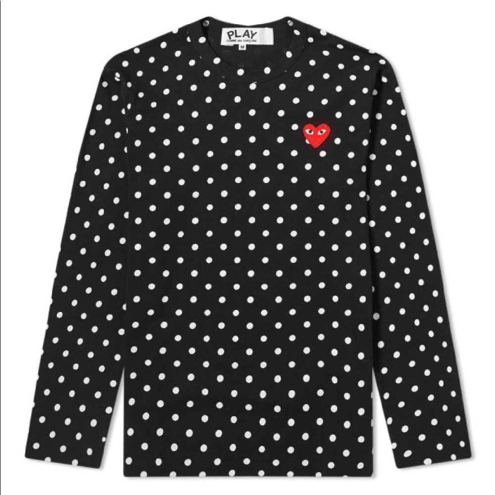 Comme des Garçons PLAY - Polka Dot Long Sleeve